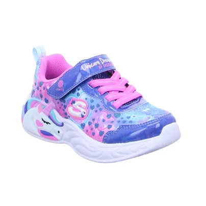 SKECHERS Sneaker Kleinkinder-Halbschuh Klett Navy Textil SKECHERS Sneaker Kleinkinder-Halbschuh Klett Navy Textil