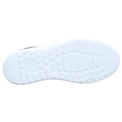 VAN DER LAAN Comfort-Schnürer Blau Leder VAN DER LAAN Comfort-Schnürer Blau Leder