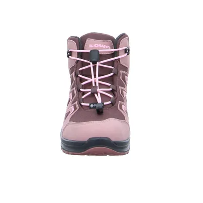 LOWA Kinder-Wanderschuhe Rosa Leder 