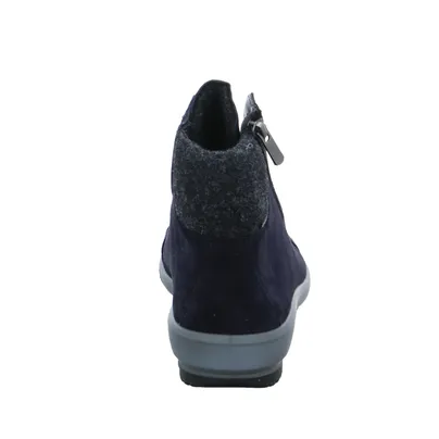 LEGERO mit Gore-Tex Membrane Mid Cut Sneaker Blau Leder LEGERO mit Gore-Tex Membrane Mid Cut Sneaker Blau Leder