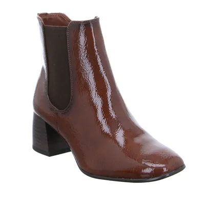TAMARIS Snowboot Cognac Lederimitat TAMARIS Snowboot Cognac Lederimitat