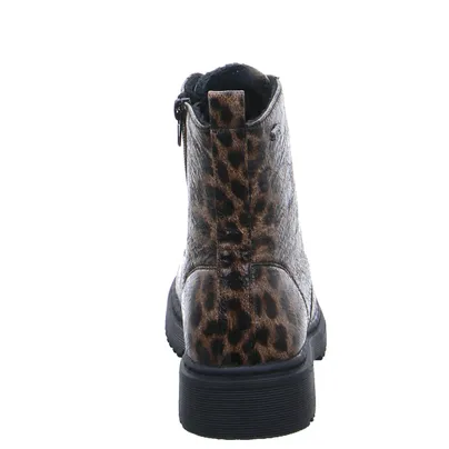 INDIGO Must-Have Winter-Stiefelchen Mädchen-Winter-Bottine Leopard Synthetik INDIGO Must-Have Winter-Stiefelchen Mädchen-Winter-Bottine Leopard Synthetik