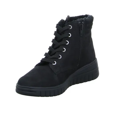 VAN DER LAAN Comfort-Boot Schwarz Leder VAN DER LAAN Comfort-Boot Schwarz Leder