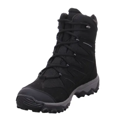 MEINDL mit Gore-Tex Snowboots Herren Schwarz Lederimitat MEINDL mit Gore-Tex Snowboots Herren Schwarz Lederimitat