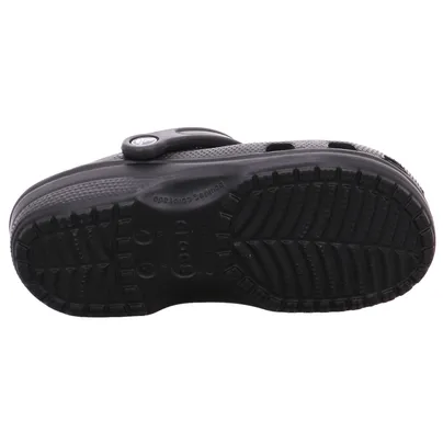 CROCS BADSCHUHE UNISEX Schwarz Synthetik CROCS BADSCHUHE UNISEX Schwarz Synthetik