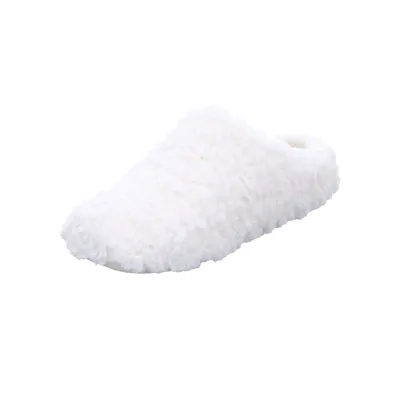 VERBENAS Hausschuh Offwhite Textil 