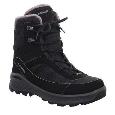 LOWA mit Gore-Tex Snowboots Damen Schwarz Synthetik LOWA mit Gore-Tex Snowboots Damen Schwarz Synthetik