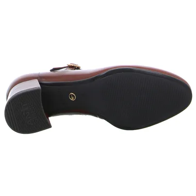 TAMARIS Pumps Cognac Leder TAMARIS Pumps Cognac Leder