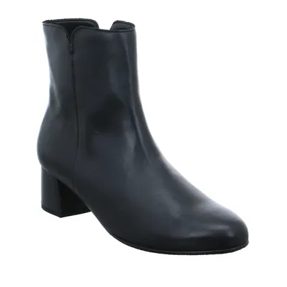 GABOR mit Wechselfussbett Stiefelette Schwarz Leder 