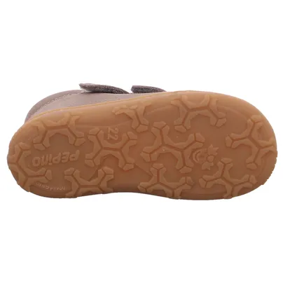 PEPINO Bottine Lauflernschuh Beige Leder PEPINO Bottine Lauflernschuh Beige Leder