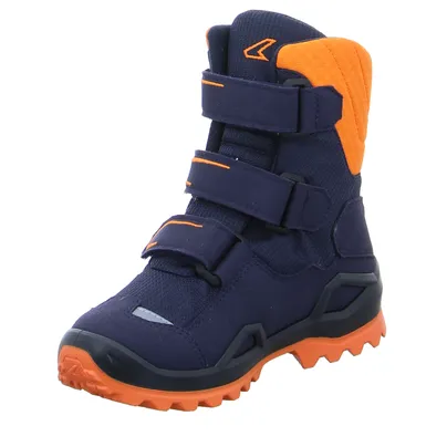 LOWA Winterstiefel Jungen- Snowboot Membran Dunkelblau Textil LOWA Winterstiefel Jungen- Snowboot Membran Dunkelblau Textil