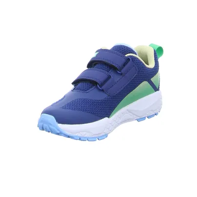 PRIMIGI Sneaker Kleinkinder-Halbschuh Klett Blau Textil 