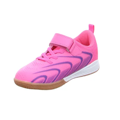 KANGAROOS Kinder Sportschuh Pink Lederimitat 