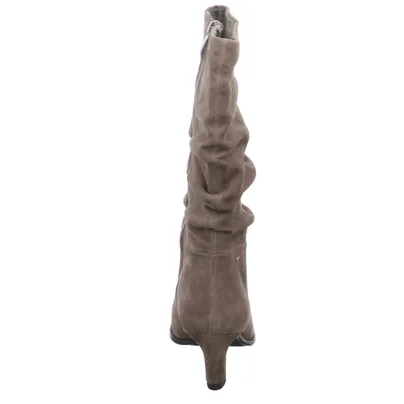 TAMARIS Stiefel Taupe Leder TAMARIS Stiefel Taupe Leder
