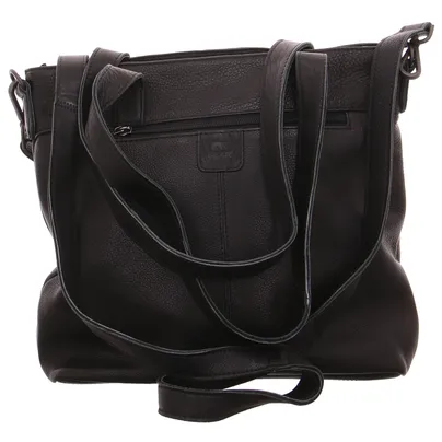 BEAR DESIGN Shopper Schwarz Leder BEAR DESIGN Shopper Schwarz Leder