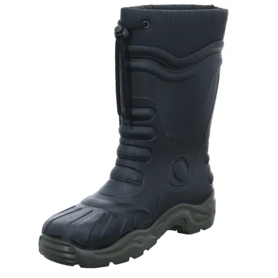 * Gummistiefel Warmfutter Schwarz Synthetik * Gummistiefel Warmfutter Schwarz Synthetik