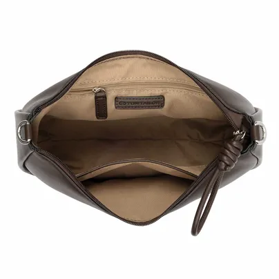 TOM TAILOR Gürteltasche / Bodybag Braun Lederimitat TOM TAILOR Gürteltasche / Bodybag Braun Lederimitat
