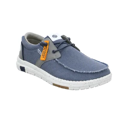DOCKERS Halbschuh Blau Textil 