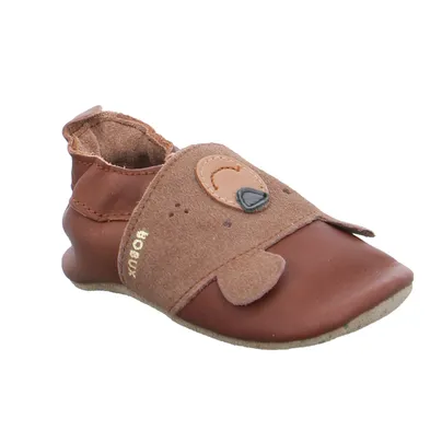 BOBUX Krabbelschuh Braun Leder BOBUX Krabbelschuh Braun Leder