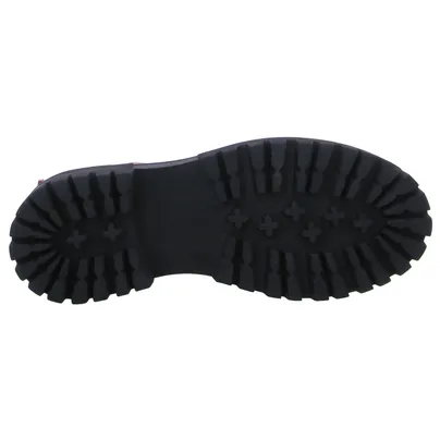 SCHUHENGEL Boot Bordeau Leder SCHUHENGEL Boot Bordeau Leder
