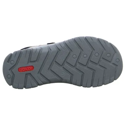 RIEKER Sandale Beige Lederimitat RIEKER Sandale Beige Lederimitat