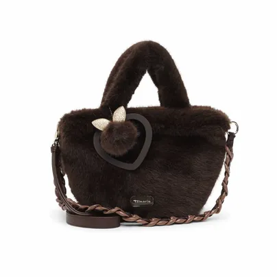 TAMARIS Wintertasche Braun Textil TAMARIS Wintertasche Braun Textil