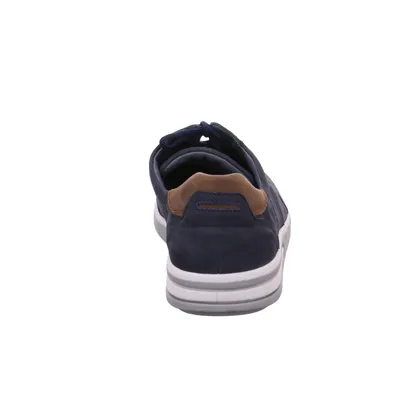 WALDLÄUFER Halbschuhe Sneaker Blau Leder WALDLÄUFER Halbschuhe Sneaker Blau Leder