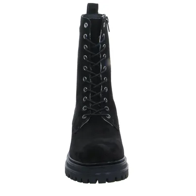 SCHUHENGEL Boot Schwarz Leder SCHUHENGEL Boot Schwarz Leder