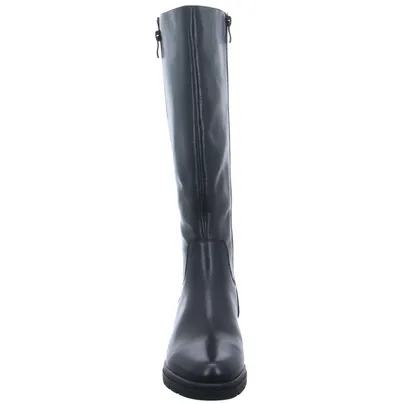CAPRICE Comfort-Stiefel Schwarz Leder 