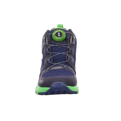 VADO Sneaker high Jugend-Boot Blau Textil VADO Sneaker high Jugend-Boot Blau Textil