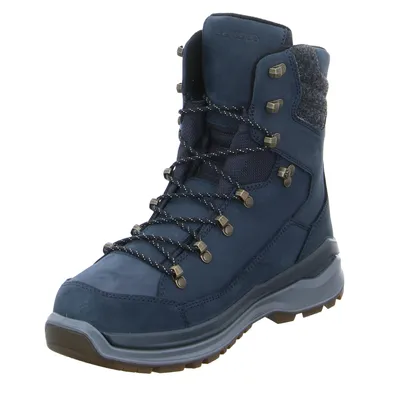 LOWA Snowboots Blau Leder LOWA Snowboots Blau Leder