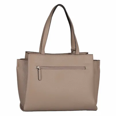 GABOR Shopper Taupe Lederimitat 