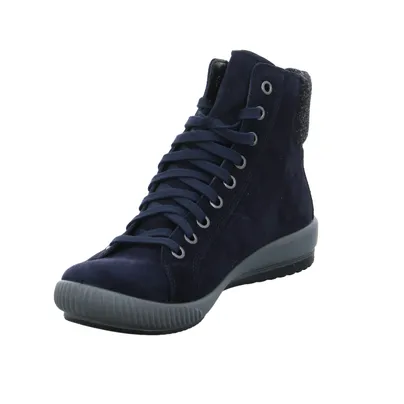 LEGERO mit Gore-Tex Membrane Mid Cut Sneaker Blau Leder LEGERO mit Gore-Tex Membrane Mid Cut Sneaker Blau Leder