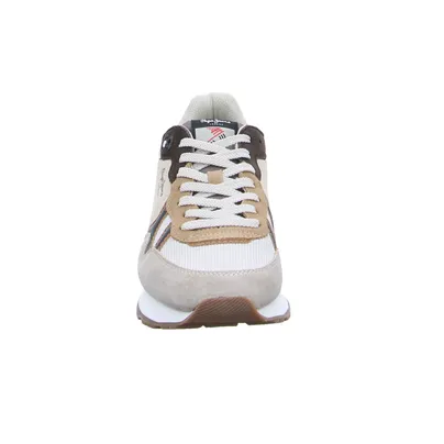 PEPE JEANS Halbschuhe Sneaker Stoff Beige Lederimitat PEPE JEANS Halbschuhe Sneaker Stoff Beige Lederimitat