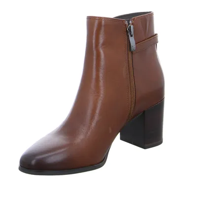 CAPRICE Stiefelette Cognac Leder CAPRICE Stiefelette Cognac Leder