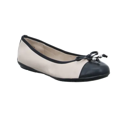 CAPRICE "Super leicht" Ballerina Beige Leder CAPRICE "Super leicht" Ballerina Beige Leder