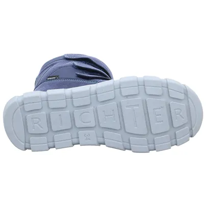 RICHTER Winterstiefel Unisex Kleinkinder-Snowboot Membran Blau Textil RICHTER Winterstiefel Unisex Kleinkinder-Snowboot Membran Blau Textil