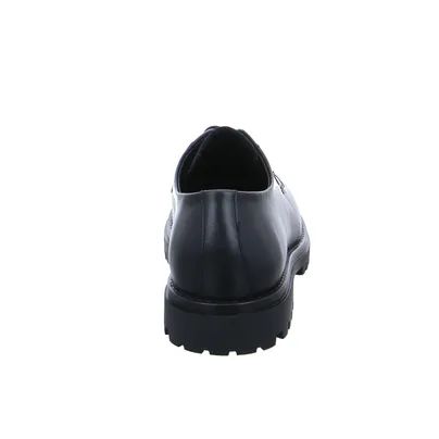 FERNANDO STRAPPA Halbschuh Schwarz Leder FERNANDO STRAPPA Halbschuh Schwarz Leder