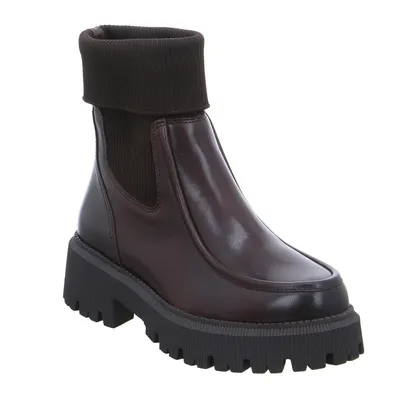 CAPRICE Boot Dunkelbraun Leder CAPRICE Boot Dunkelbraun Leder