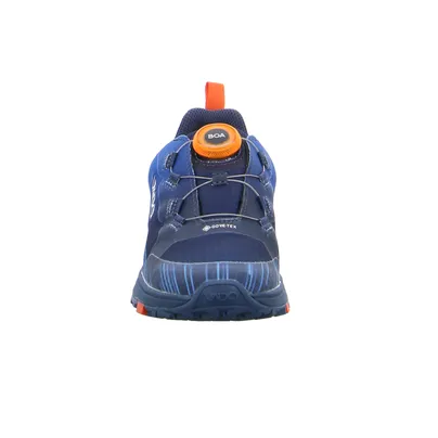 VADO Sneaker Outdoor Jungen-Halbschuh Klett Dunkelblau Textil VADO Sneaker Outdoor Jungen-Halbschuh Klett Dunkelblau Textil
