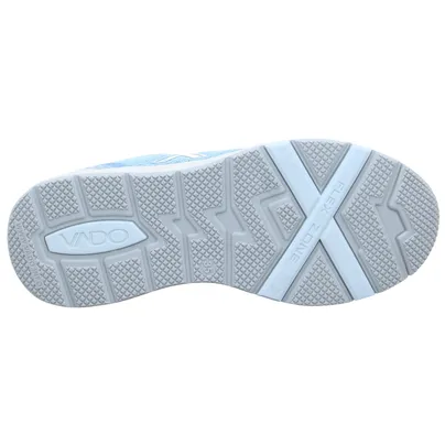 VADO Sneaker Outdoor Jugend-Halbschuh Hellblau Textil 