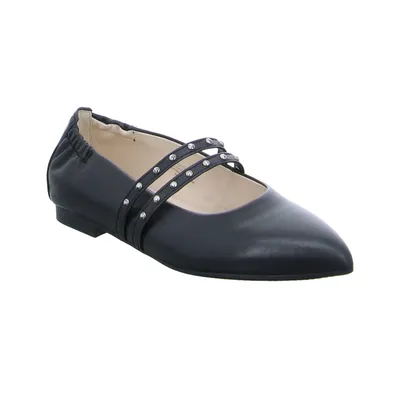 GABOR Ballerina Schwarz Leder GABOR Ballerina Schwarz Leder