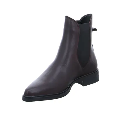 SCHUHENGEL Stiefel Bordeau Leder SCHUHENGEL Stiefel Bordeau Leder