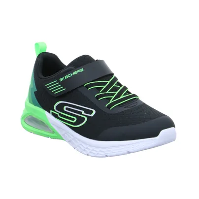 SKECHERS Sneaker Jungen-Halbschuh Klett Schwarz Textil SKECHERS Sneaker Jungen-Halbschuh Klett Schwarz Textil
