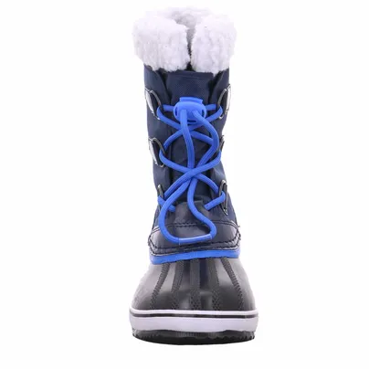 SOREL Schneestiefel Unisex Kinder-Snowboot Blau Synthetik SOREL Schneestiefel Unisex Kinder-Snowboot Blau Synthetik