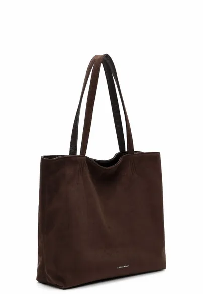 EMILY & NOAH mit Bag in Bag und reversibel Shopper Braun Lederimitat EMILY & NOAH mit Bag in Bag und reversibel Shopper Braun Lederimitat