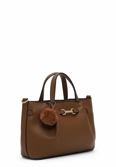TAMARIS Shopper Cognac Lederimitat TAMARIS Shopper Cognac Lederimitat