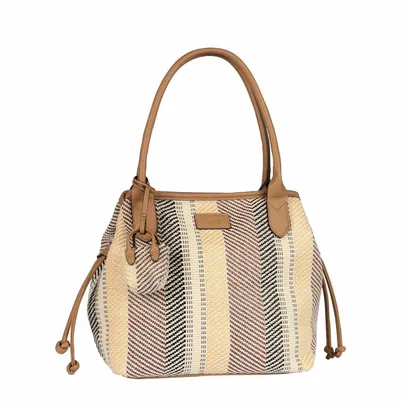 GABOR Sommertasche Beige Textil 