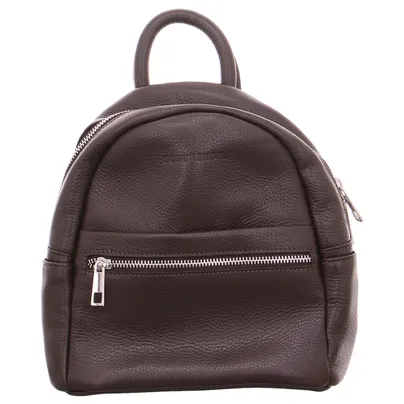 SCHUHENGEL Rucksack Braun Leder SCHUHENGEL Rucksack Braun Leder