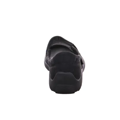 REMONTE mit Wechselfussbett Ballerina Schwarz Lederimitat REMONTE mit Wechselfussbett Ballerina Schwarz Lederimitat